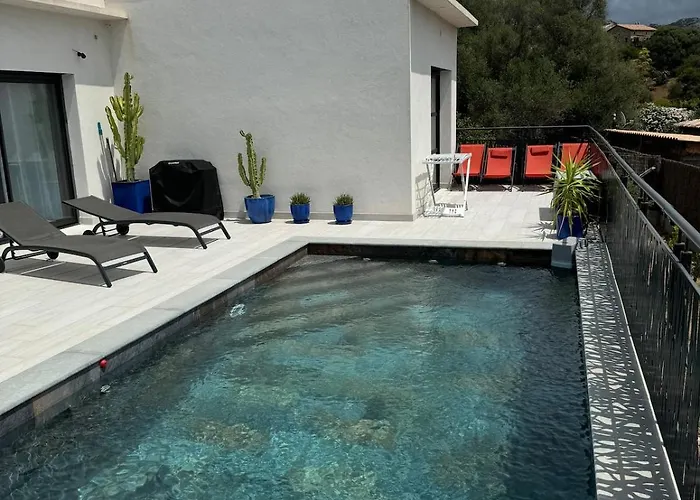 Avec Piscine Au Calme A * Figari (Corsica)